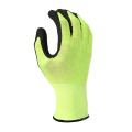 Gants de travail de construction haute visibilité 13G 15 GAUGE POLYESTER DOUGNE MO